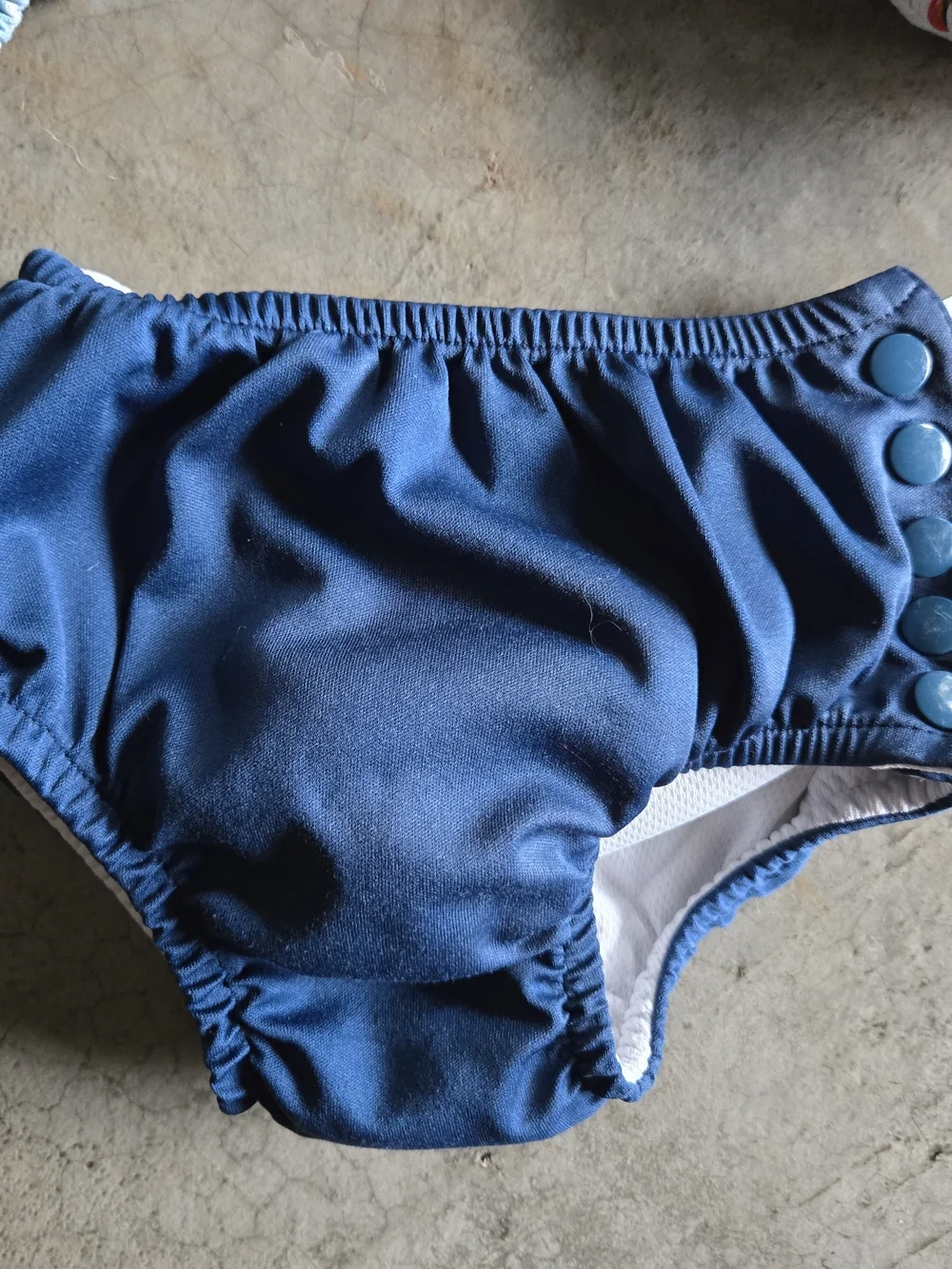 2 For $15 Kids Swim Diaper Lot Of 3 Construction Pirate And Blue XL 3T